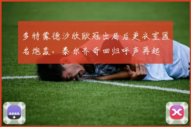 多特蒙德沙欣欧冠出局后更衣室匿名炮轰，泰尔齐奇回归呼声再起